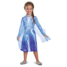 Elsa Disney Princess Frozen 2 Movie Fancy Dress Halloween Child Costume 3T/4T