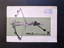 Brochure publicitaire Lancia Fulvia 2C
