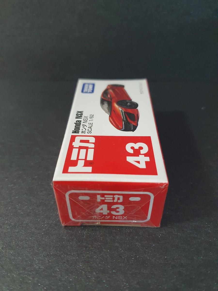 Tomica Honda NSX Diecast Car Vehicle No.43 Takara Tomy 1/62