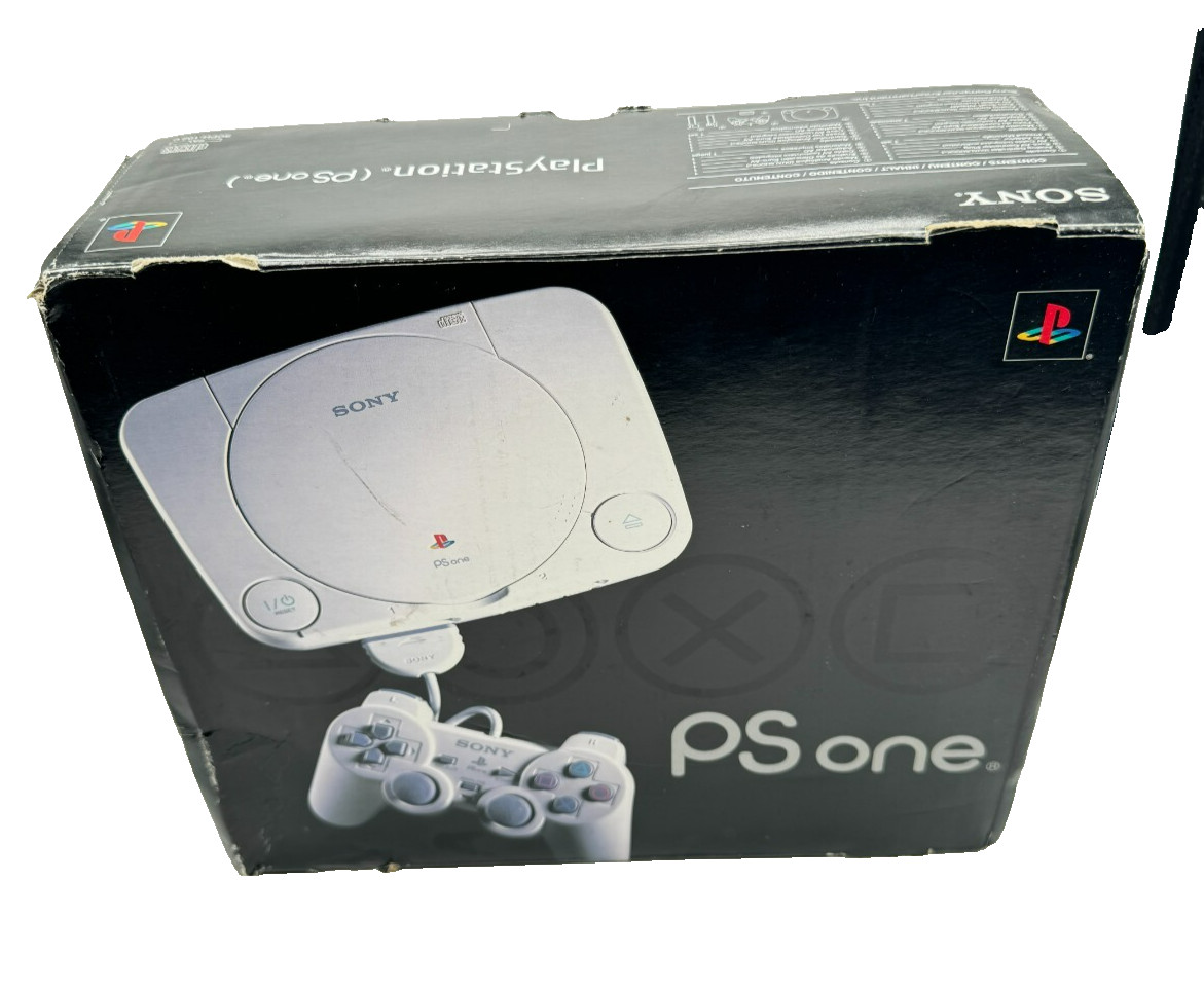 Console PS One Sony Playstation 1 PS1 SCPH-102 PAL En Boîte CIB LÉGGE TOUT