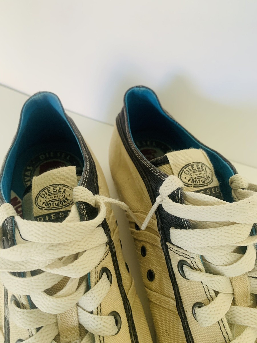 Diesel Yuk & Net Low Sneakers Suede Feel In Excellent Cond