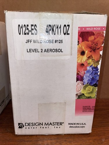 Design Master Colortool Spray Paint Just For Flowers Wild Rose, Fresh Flower - Picture 2 of 3