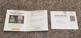 Mike Tyson's Punch-Out Nintendo NES Punchout Manual Letra &iexcl;Balas Blancas y Estrella!