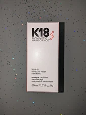 K18 - Leave-In Molecular Repair Hair Mask 1.7 fl oz / 50 ml NEW IN BOX