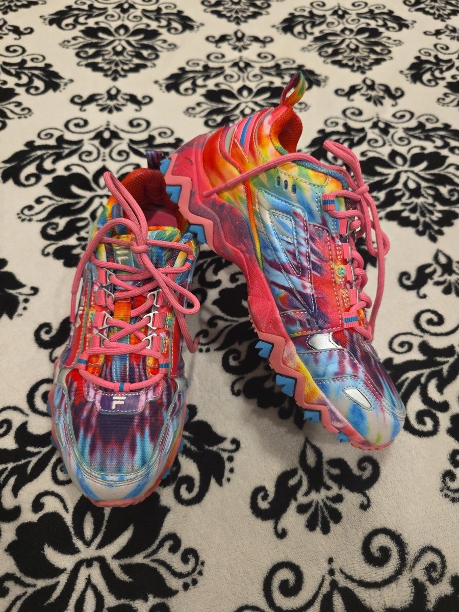 Fila Shoes Tie Dye Girls Shoes EUC Fila Oakmont Tr Girls Shoes