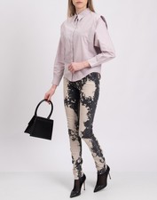 RRP €980 GUCCI Jeans W25 Embroidered Flower Stonewashed Dirty Look Low Waist 