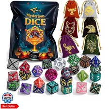 Polyhedral Dice Set - DND Role Playing Dice |...