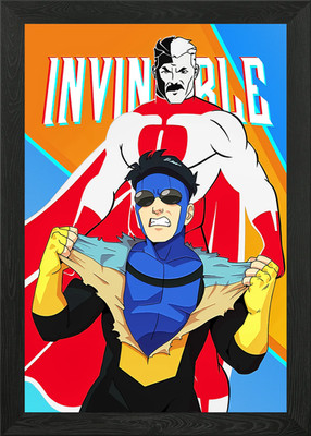 Invincible: Mark and Nolan Grayson Gerahmtes Wandbild Poster Leinwanddruck Bild