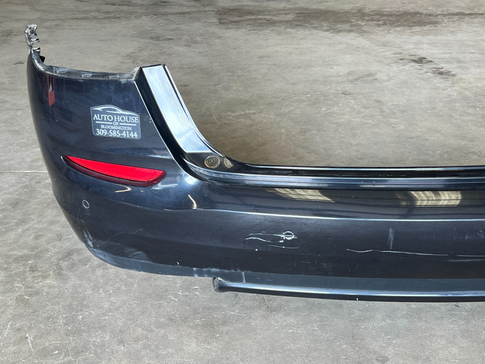 ⭐2014-2017 MASERATI QUATTROPORTE COMPLETE REAR BUMPER COVER PANEL OEM LOT2638
