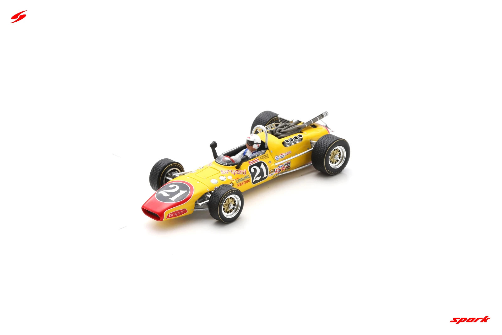Miniature Spark S5768 Vollstedt Indy 500 1967 au 1/43 d'une Finition Haute Precision