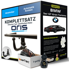 Für BMW 5er GT Gran Turismo Typ F07 Anhängerkupplung abnehmbar +eSatz 7pol 09-