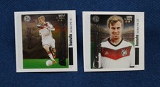 (2 SET) HANUTA WORLD CUP 2014 FOOTBALL SOCCER PORTRAIT STICKER No 41 & 55 card A