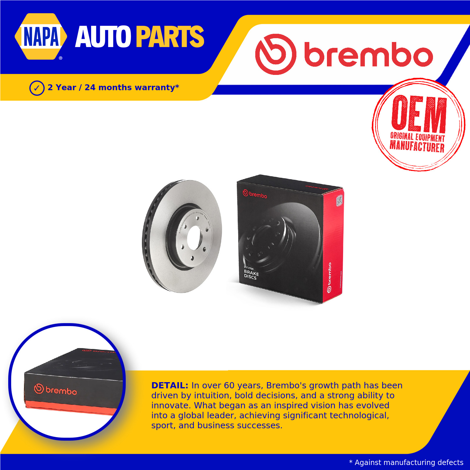 2x Brake Discs Pair Vented Front 320mm 09.D751.11 Brembo Set 4704210200 Quality