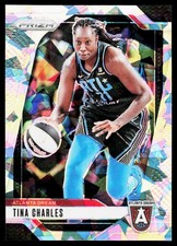 2024 Panini Prizm WNBA #36 Tina Charles Ice Prizms
