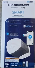 Chamberlain B4505T Smart Garage Door Opener 3/4hp Quiet Belt Drive New!