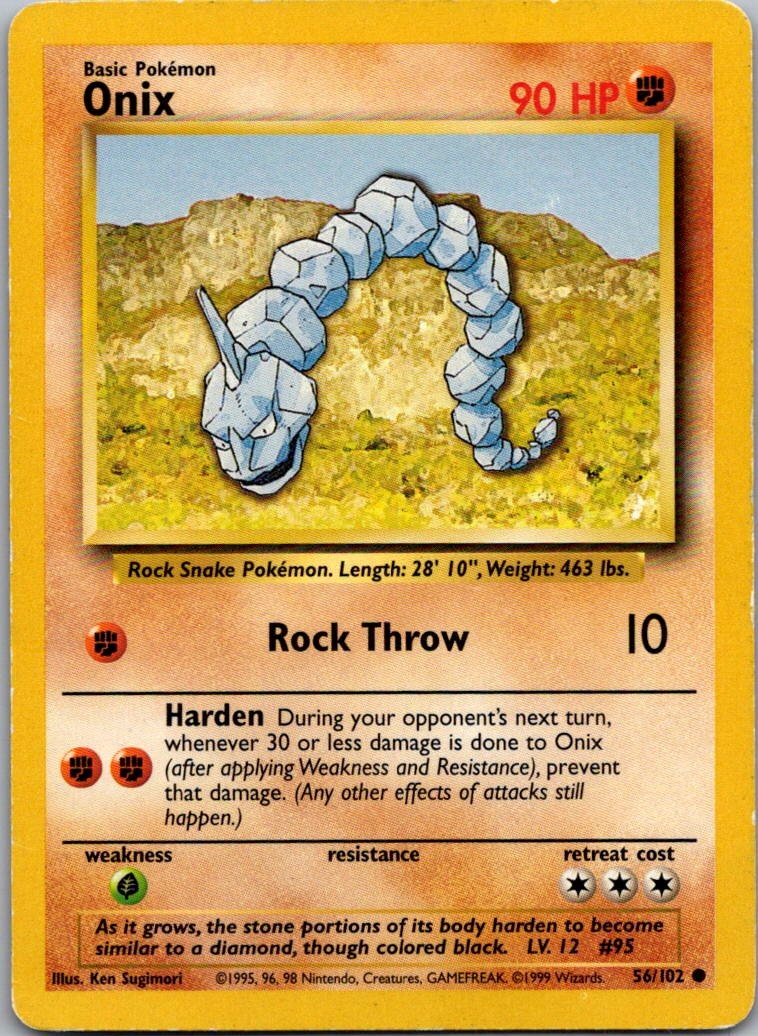 Onix Common Base Set 056/102 MP
