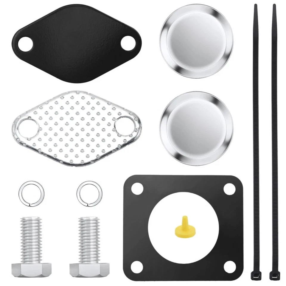 KIT SUPPRESSION VANNE EGR POUR BMW E87 E60 E61 E65 E90 E91 X3 X5 X6 M47N2 M57N2 - Photo 3/4