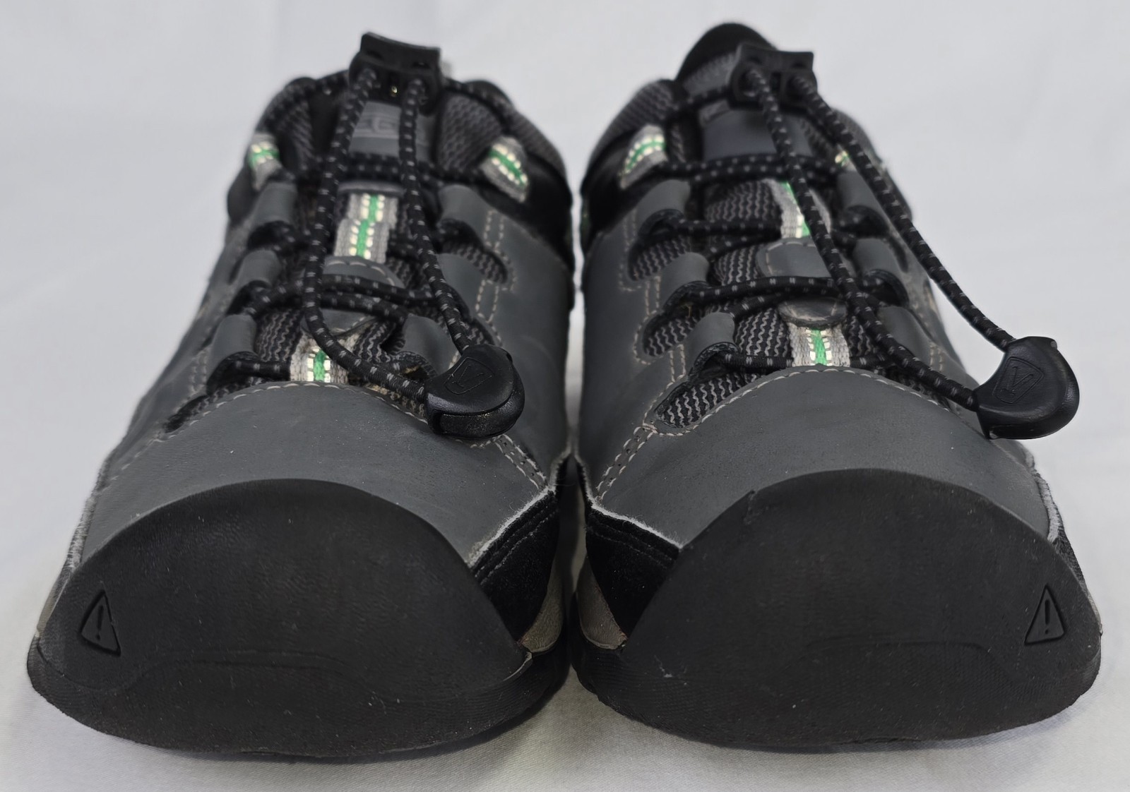 Scarpe da trekking impermeabili Keen Targhee Big Kids taglia 4 basse grigie elastiche sportive