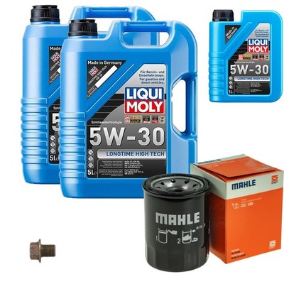 MAHLE Ölfilter 11 L LIQUI MOLY 5W-30 Longtime für Nissan Maxima/Maxima QX V 3.0