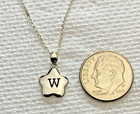 Kit Heath Sterling Silver 925 Kids Alphabet Flower Initial w Necklace 12-14" NWT — photo 2