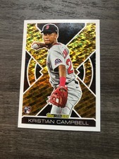 2025 Topps Update Series - Topps Black Gold Kristian Campbell #BG-2 (RC)