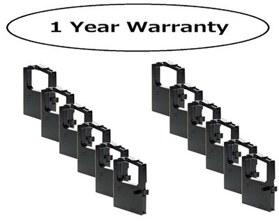 Compatible Oki Microline 420 42377801 Printer Ribbon 12PK Black 4 M Characters