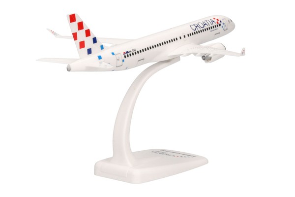 Herpa Snapfit 614566 Croatia Airlines Airbus A220-300 – 9A-CAE “Zagreb 1:200 Neu-image