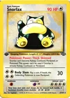 Pokémon TCG Snorlax 27/64 Non-Holo Jungle 1st Edition DMG