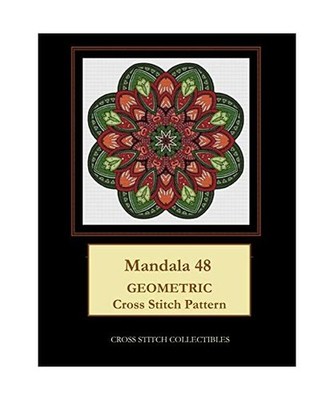 Mandala 48: Geometric Cross Stitch Pattern, Collectibles, Cross Stitch