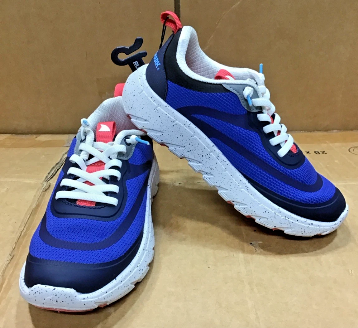 Rugged Shark Men's Casual Trek Sneakers Blue Outdoor Sneakers Size 3 A22