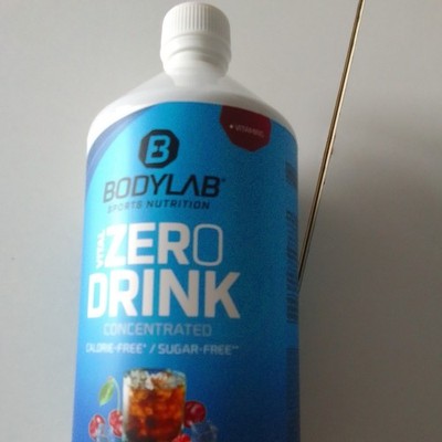Bodylab Zero Drink cherry Cola 1L Flasche