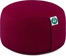 Cuscino Meditazione Yoga Zafu, Altezza 20 Cm, Rivestimento in Cotone Lavabile