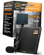 Solar Panel for Trail Camera with Internal Battery for Outdoor Trail Camera