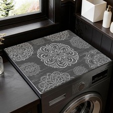 HERVORRAGENDE Wasch- und Trocknerbez&uuml;ge f&uuml;r die Oberseite 60x50cm Waschmaschine Topper...