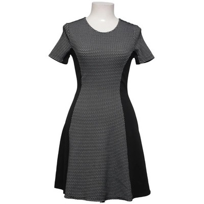 Divided by H&M, Kleid, Größe: 36, Schwarz/Weiß, Elasthan/Polyester/Viskose #DDh