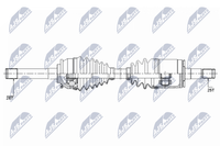 NTY Antriebswelle NPW-MS-057 FüR Mitsubishi