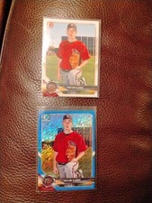 2018 Bowman Chrome Taylor Clarke Blue Shimmer 003/150 Plus Base Card