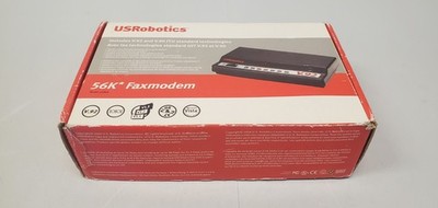 US Robotics 5686G 56K External Fax Modem V.92 New In Opened Box 