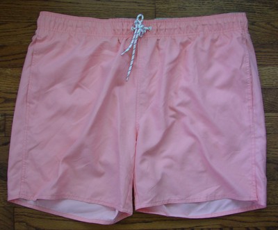 NWT 7-inch Coral Pink Swim Trunk from St John's Bay, Size XXL