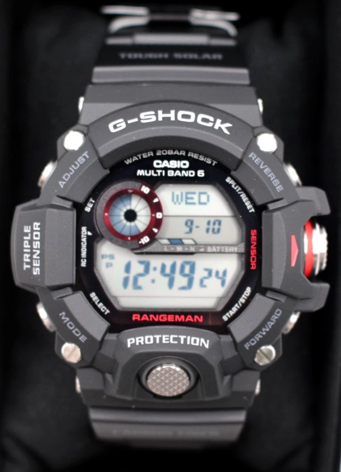 Orologio CASIO G-SHOCK GW-9400J-1JF Master of G RANGEMAN Triple Sensor... - Immagine 2 di 4