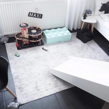 Lorena Canals Nursery Rug Ombre Dark Grey New Retails 275