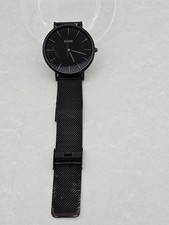 Orologio Cluse La Boheme Donna Quarzo Cinturino Maglia Nera Cassa Nera Acciaio Inox