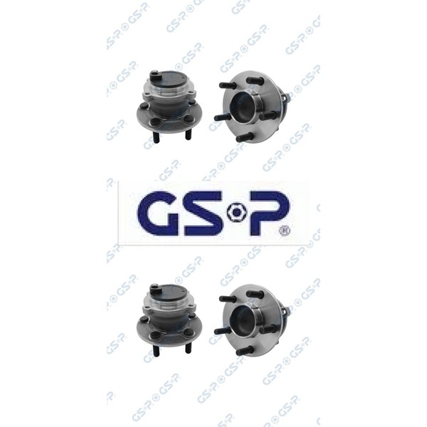 2X Radlagersatz GSP 9400174 2 Radlager Satz Links Rechts Hinterachse FüR Volvo-image
