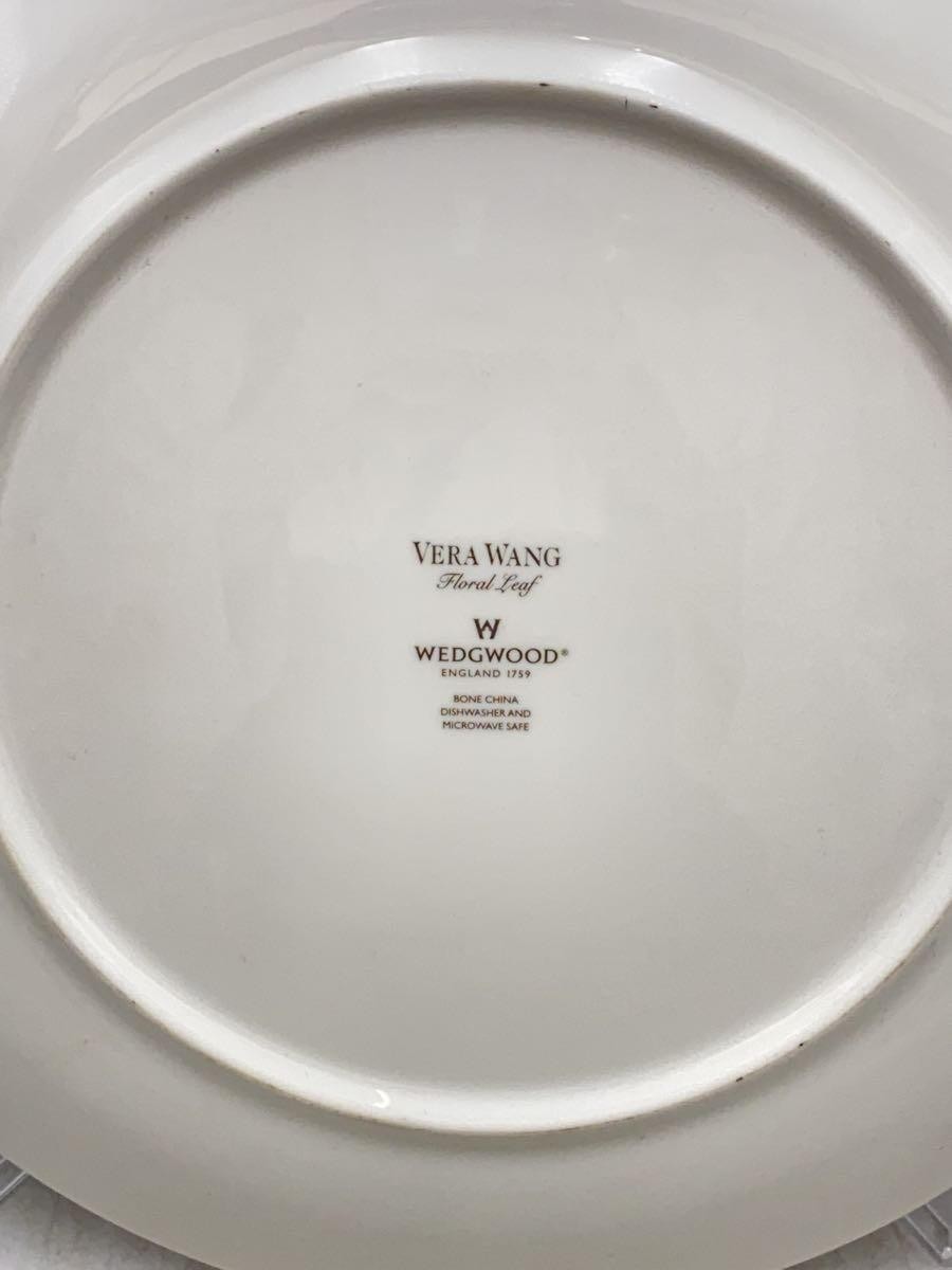WEDGWOOD Plate 2 piece set WHT VERA WANG Floral Leaf | eBay