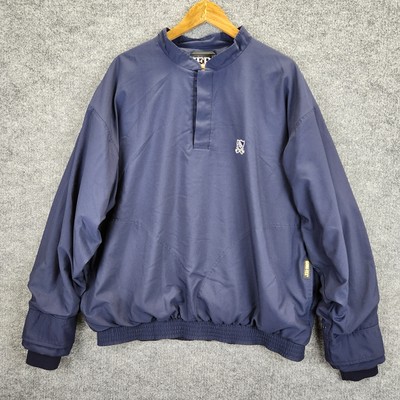 VTG Zero Restriction Gore-Tex Shirt Men s XL Navy Golf Made In USA Pullover PCC