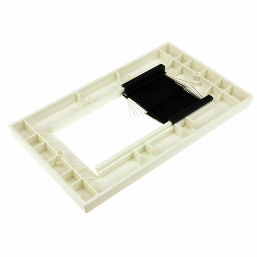 Câble Entrée Façade Brosse Quad Gang Avec Double Vierge pour Av Modules - Photo 9/9