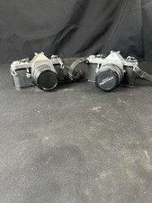 Vintage Lot Of 2 Pentax ME Asahi 35mm Cameras Untested