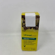 Merck Safe-Guard AquaSol Chicken Dewormer, Clear 3 mL 200 mg/mL Fenbendazole
