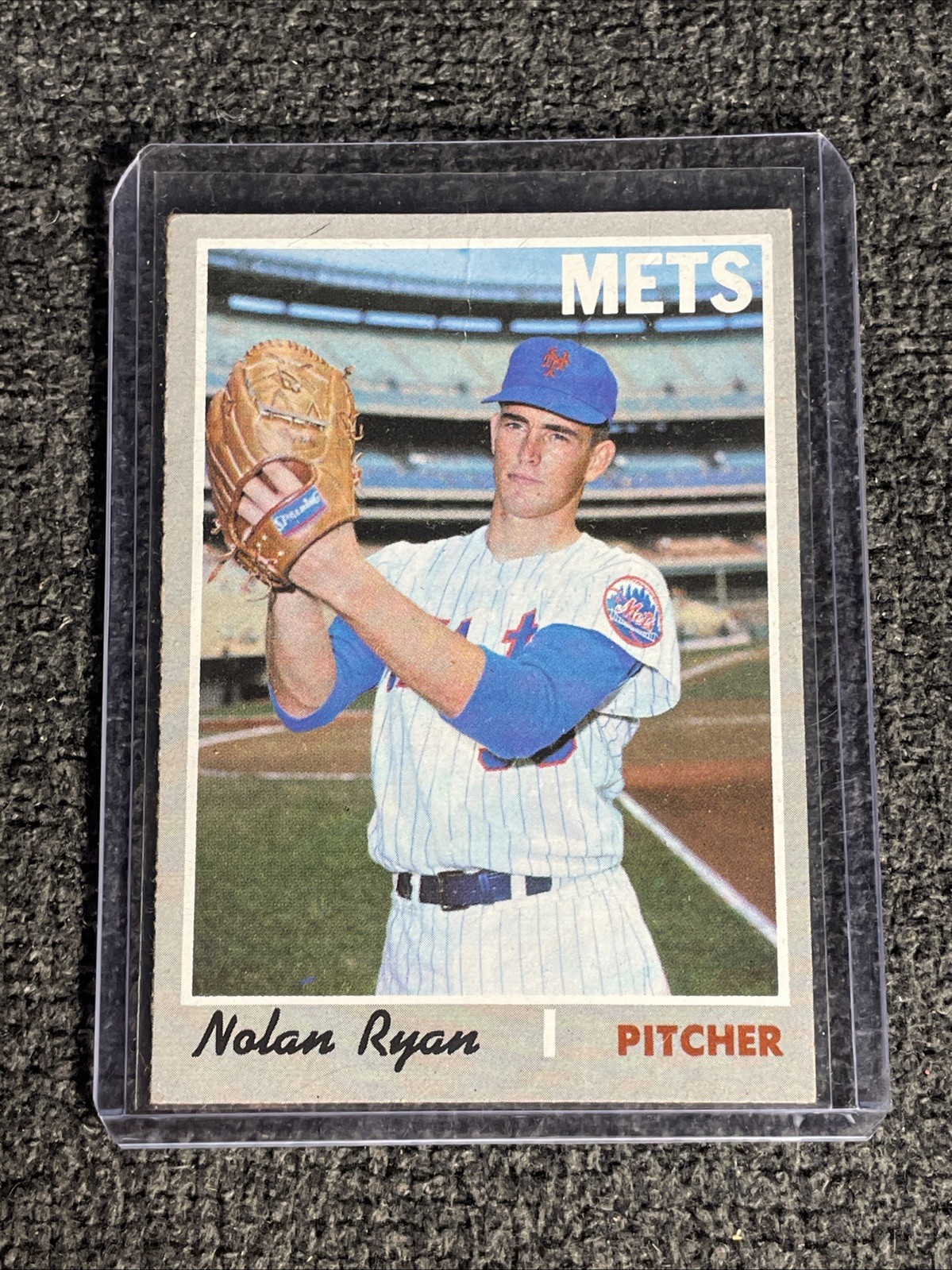 1970 Topps #712 Nolan Ryan Light Crease See Pics…