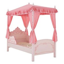 Kids Princess 4 Poster Bed - Pink